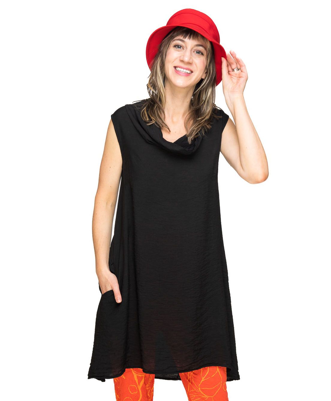 Cowl Tunic (multiple colors)
