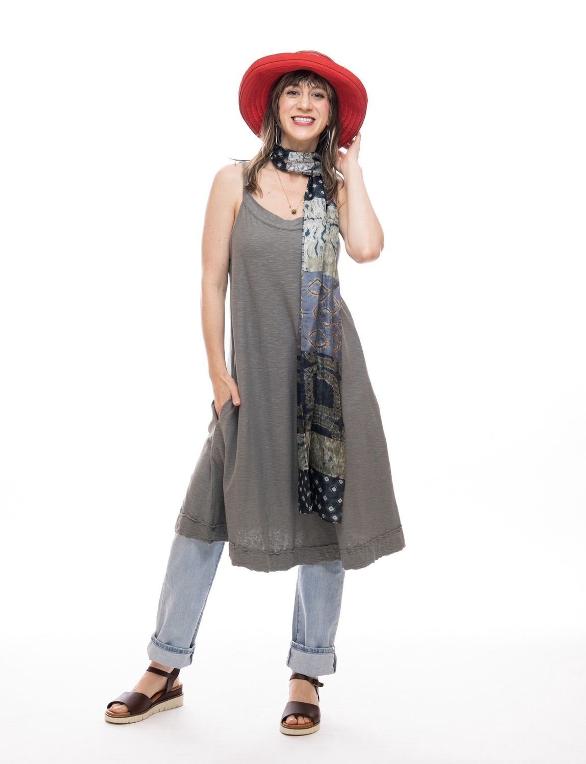 Twist Strap Dress