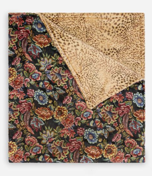 Laurel Canyon Antiqua Flower Blanket