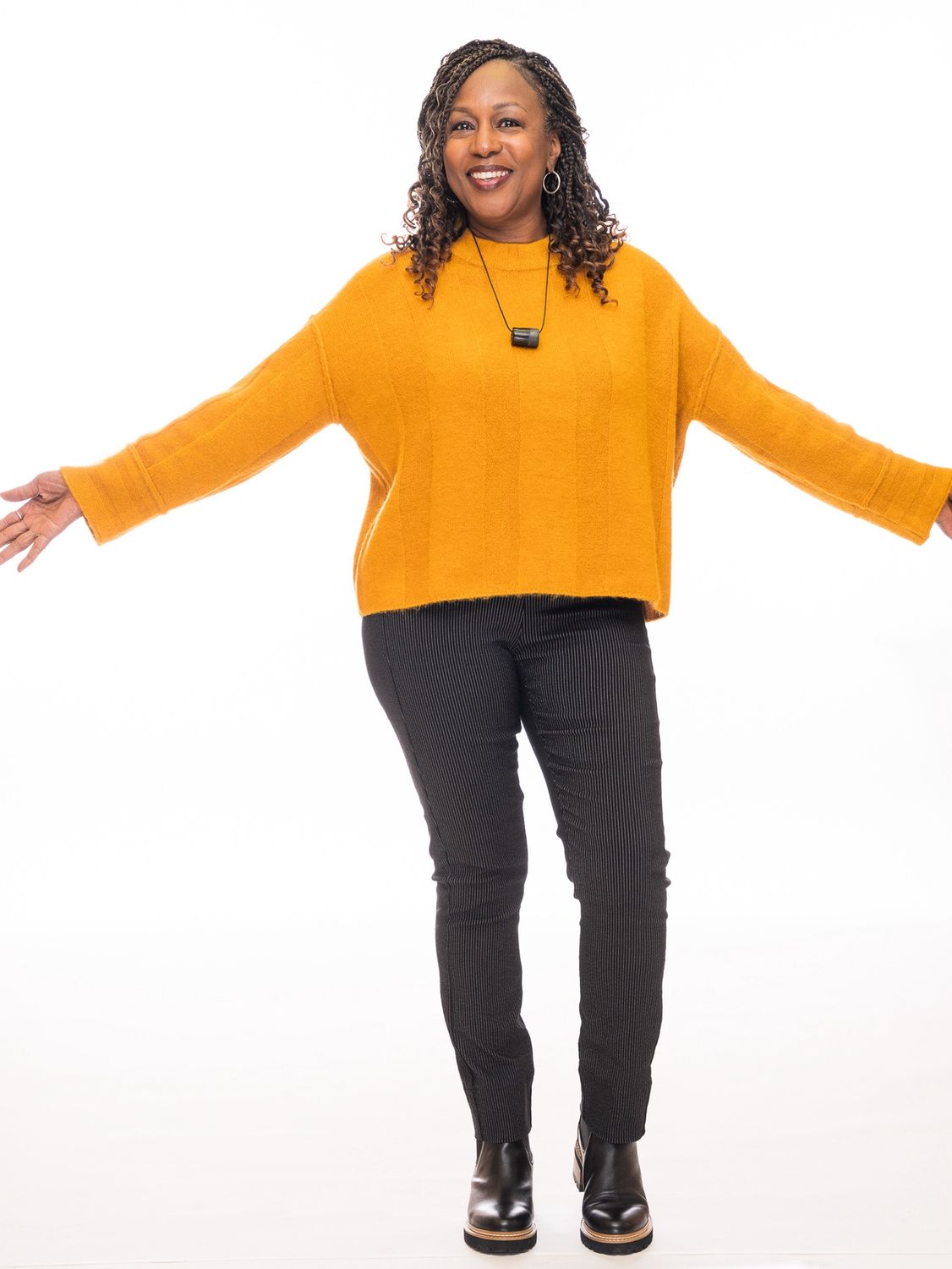 Parson Pant, Color: Black Stripe, Size: XS (0)