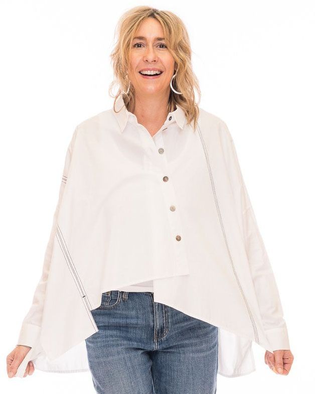 Kristen Seamed Blouse