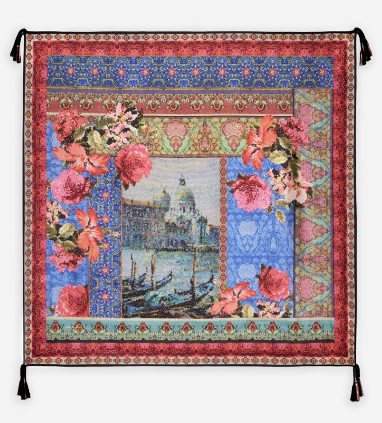 Grand Canel Silk Scarf