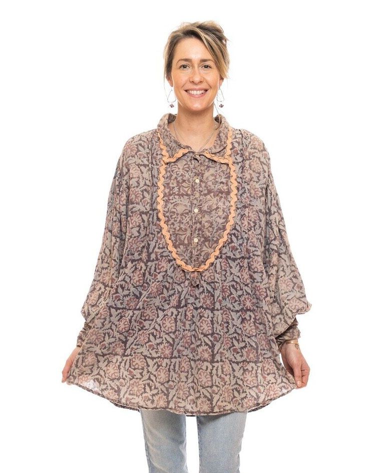 Blockprint Tora Shirt
