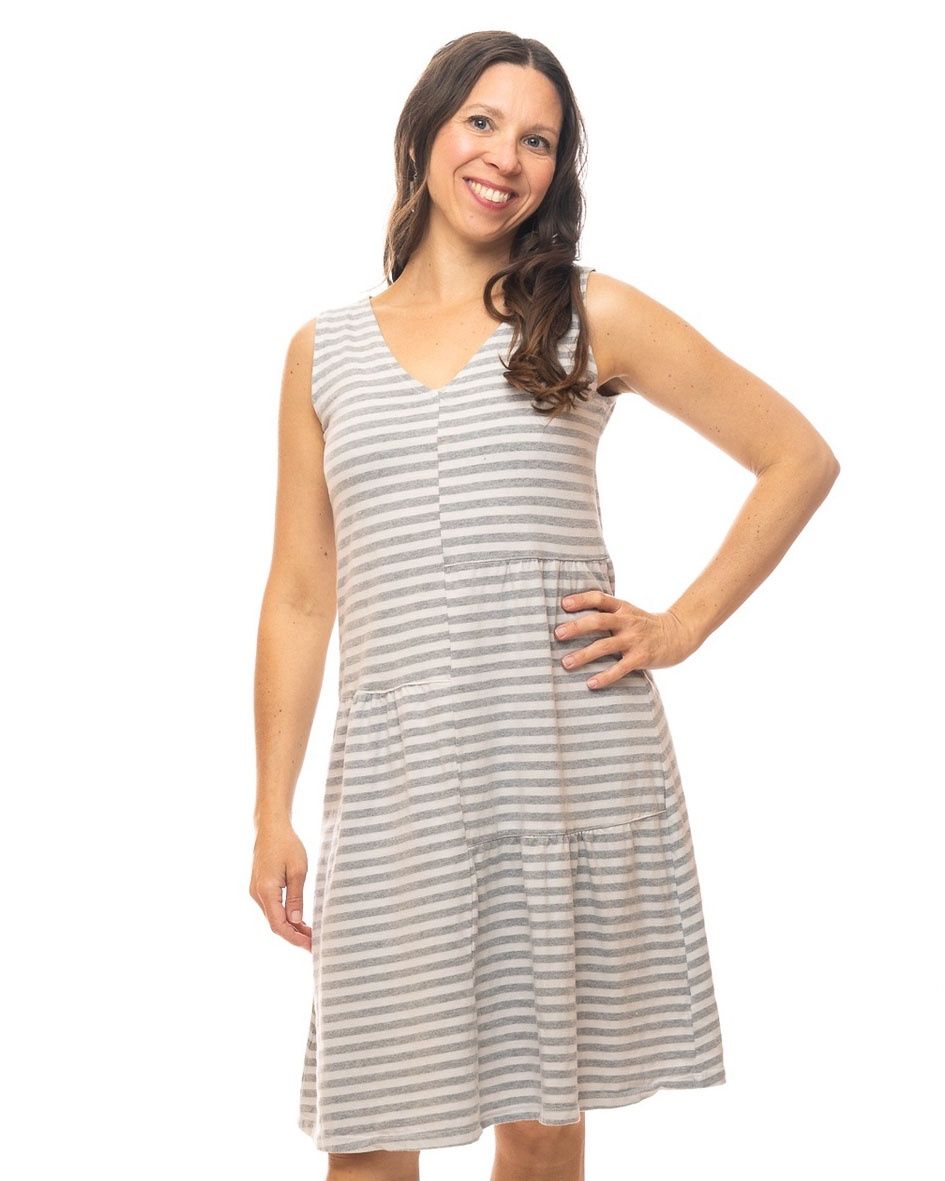 Stripe Patch Dress