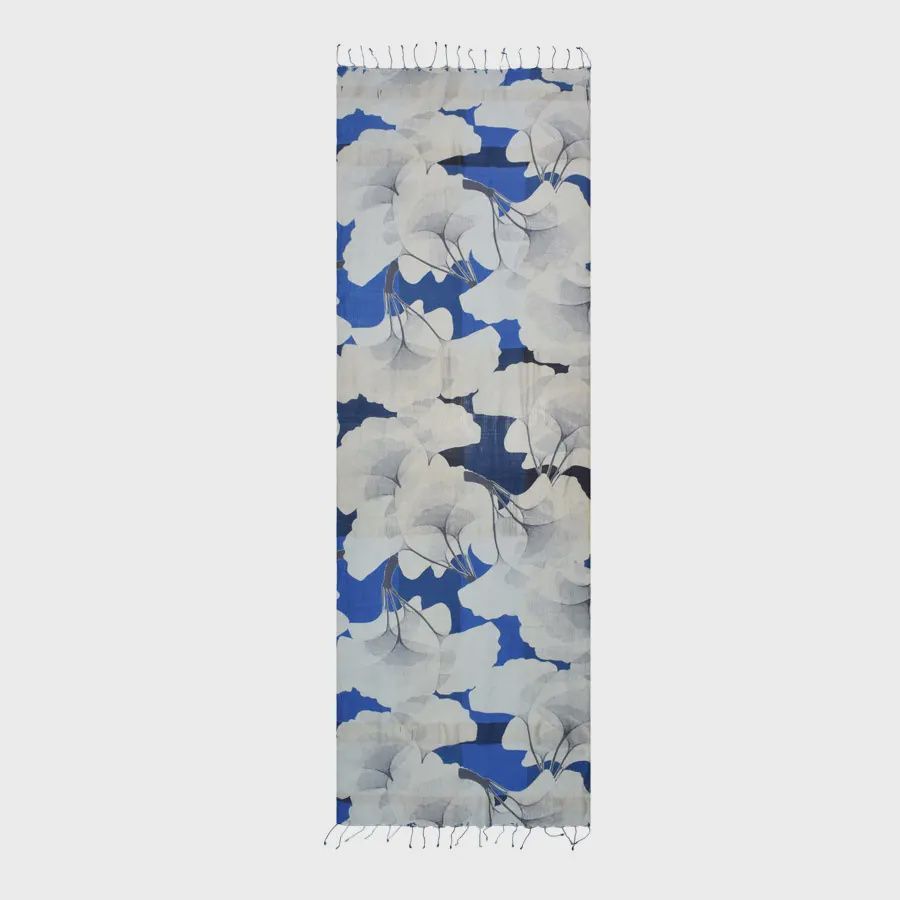 Alaia Silk Scarf, Color: Blue