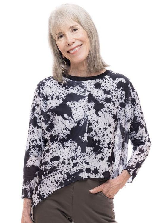 Mesh Asymmetric Topper (multiple colors)