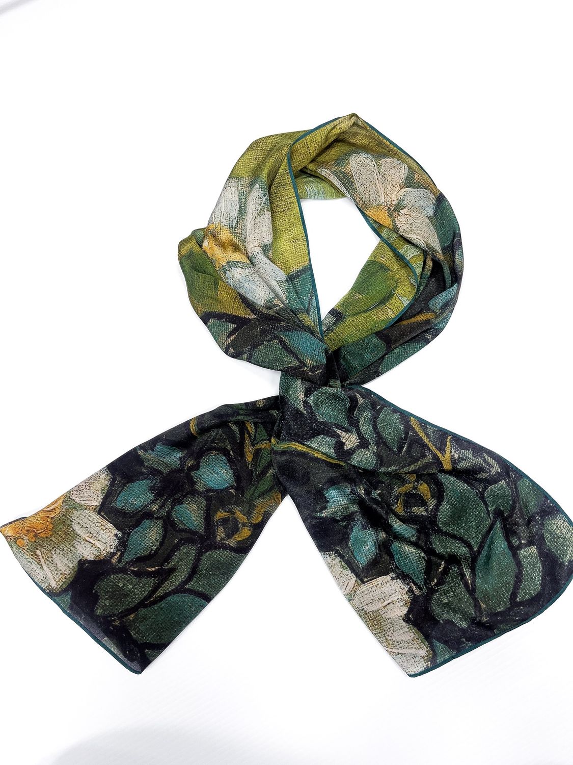 Silk Print Scarf (multiple colors)