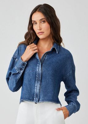 Cropped Shirt Jacket