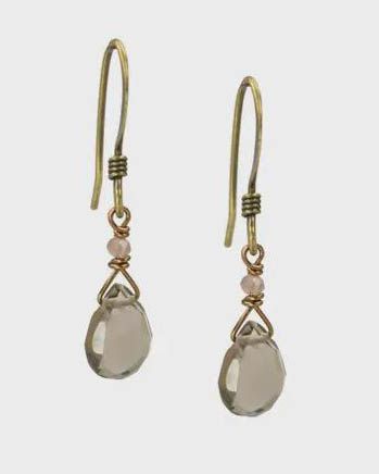 Smoky Quartz Earring