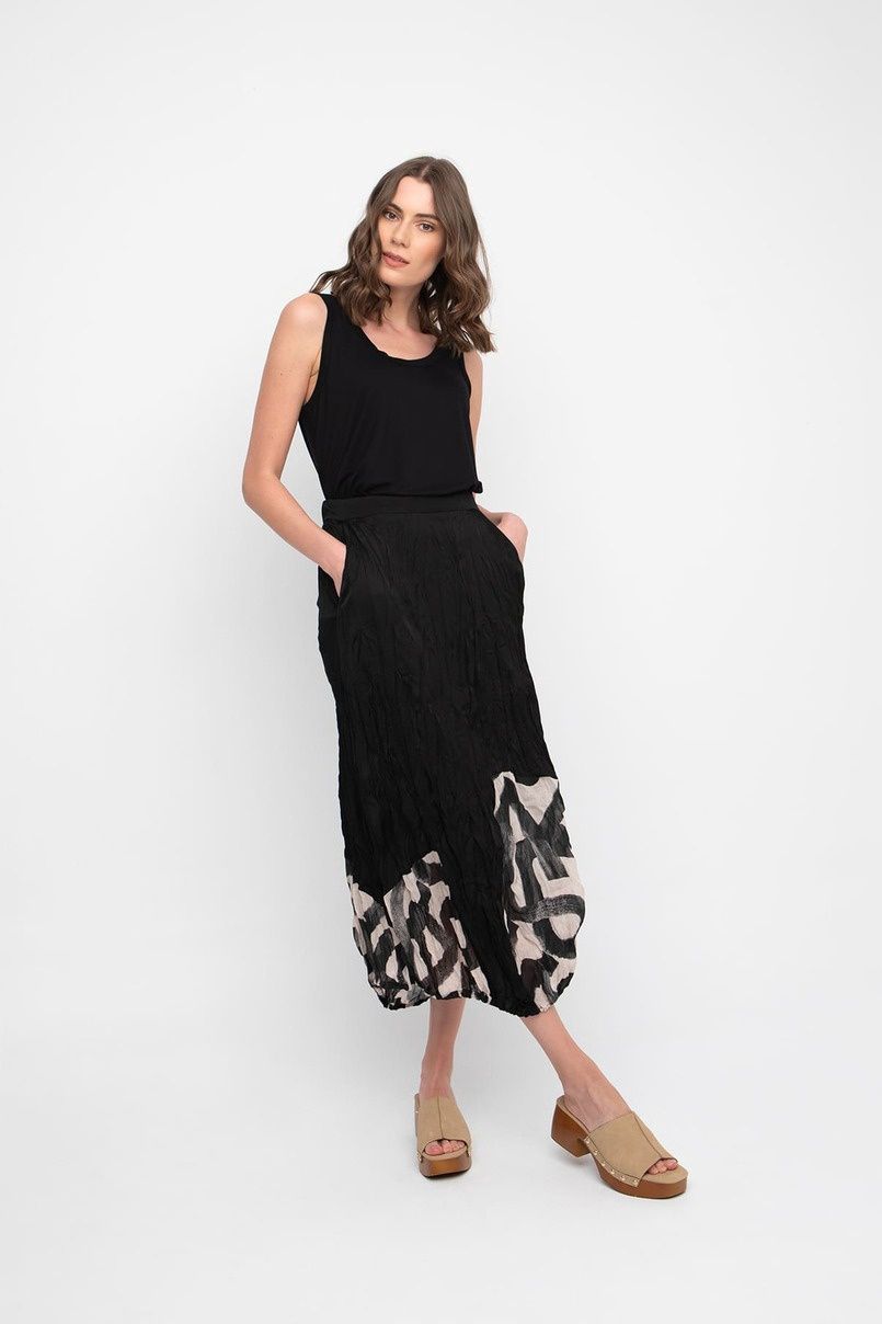 Paneled Skirt