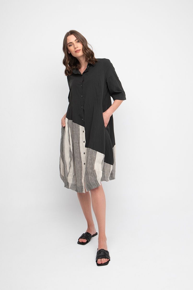 Cotton Shirt Dress