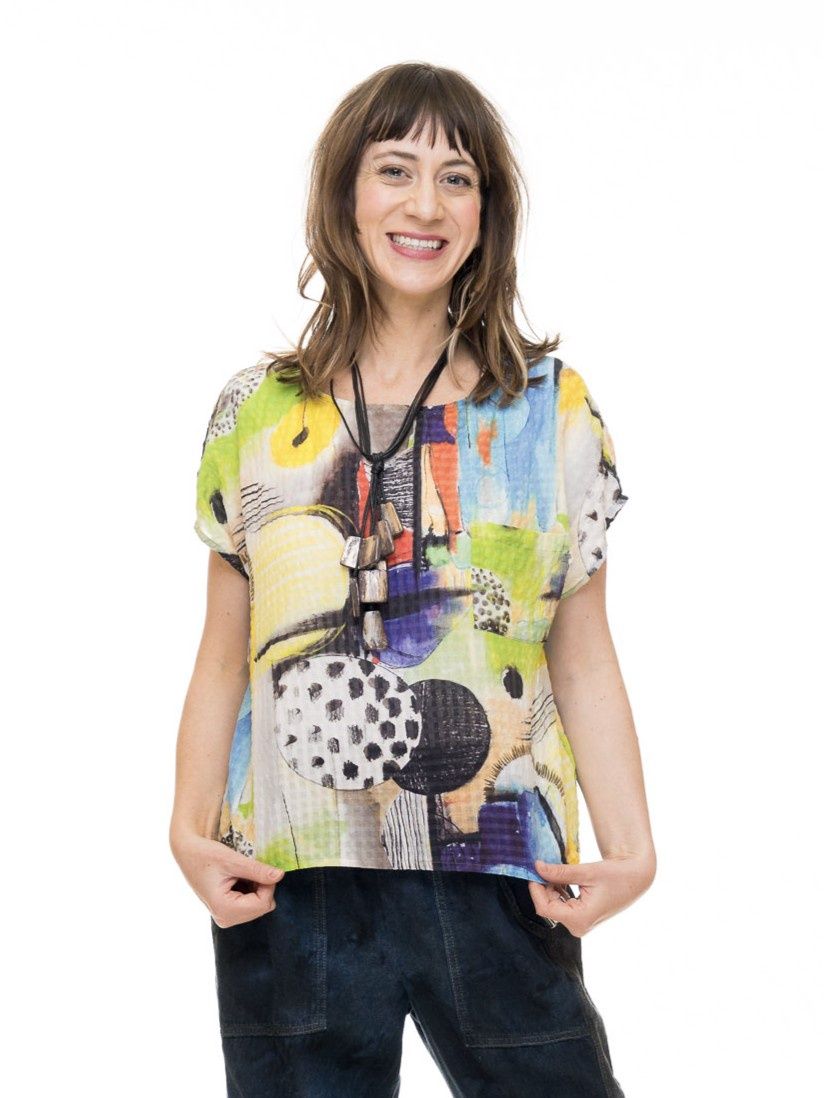 Becky Silk Top