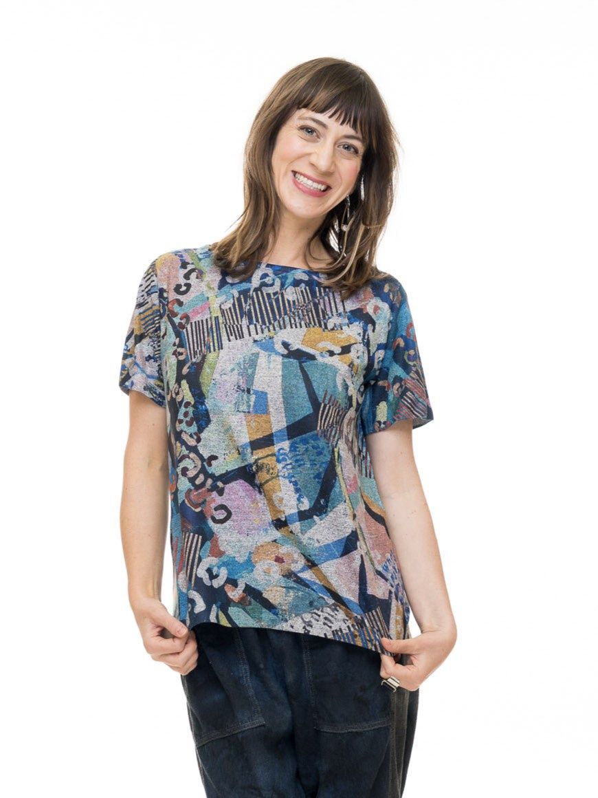Carolyn Print Tee