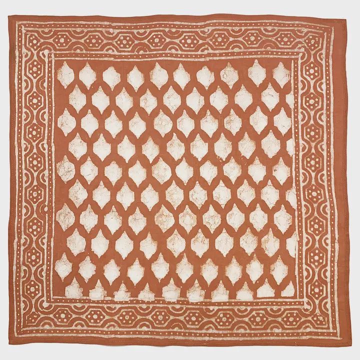 Block Printed Bandana (multiple colors)