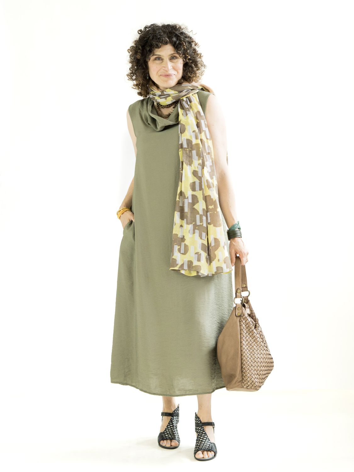 Cowl Neck Maxi Dress