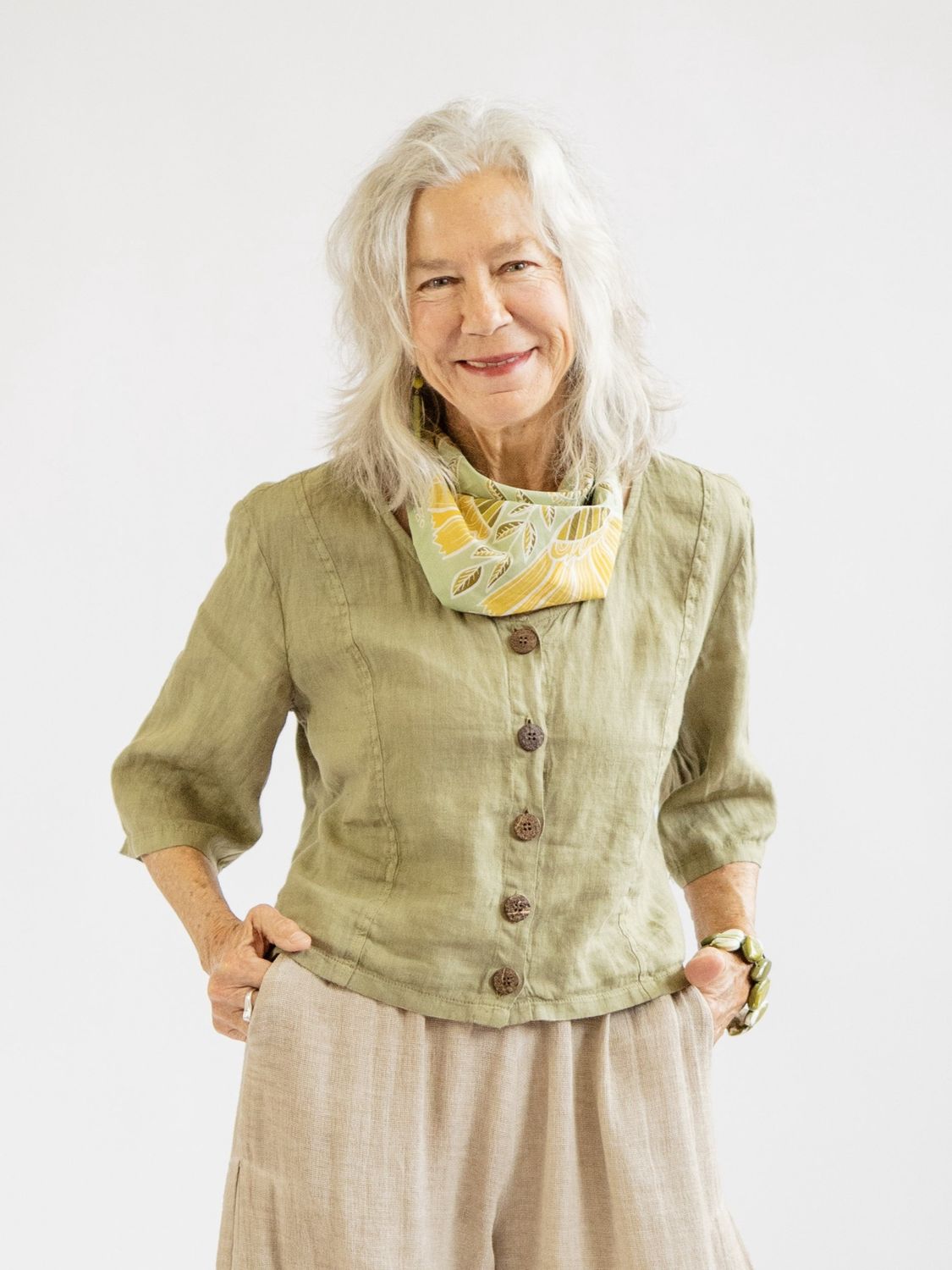Olive Button Jacket