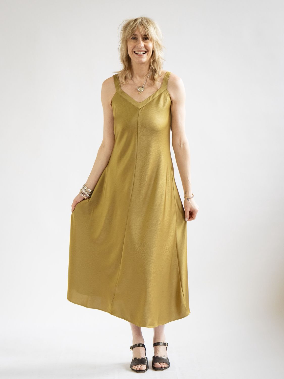 Gemma Silk Slip Dress