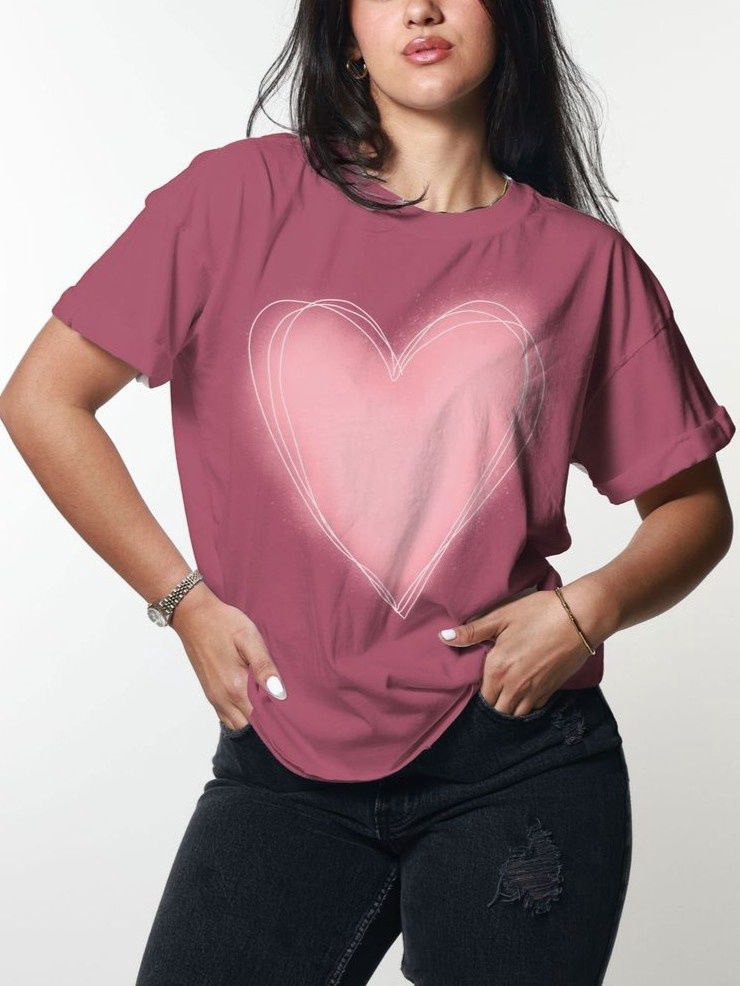 Doodle Heart Tee