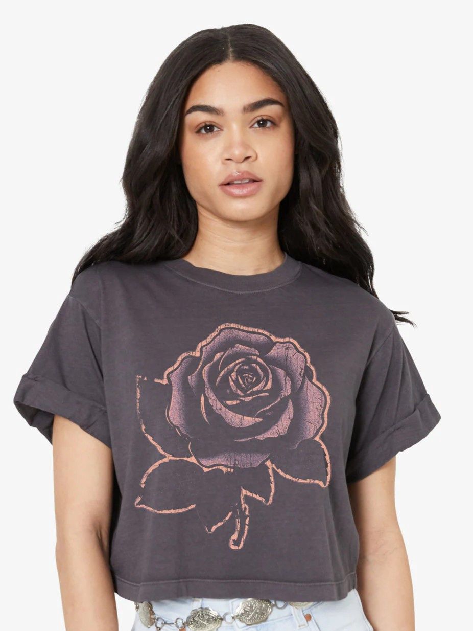 Rose Stencil Tee