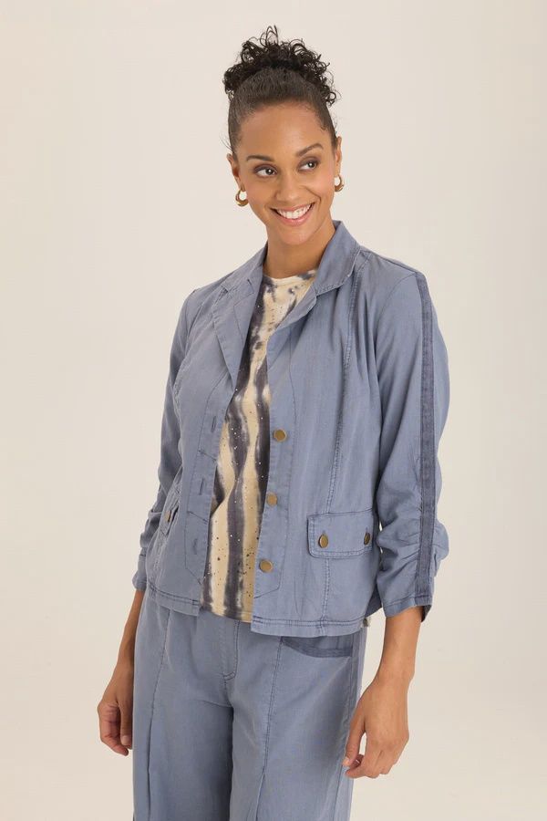 Linen Folksy Jacket (multiple colors)