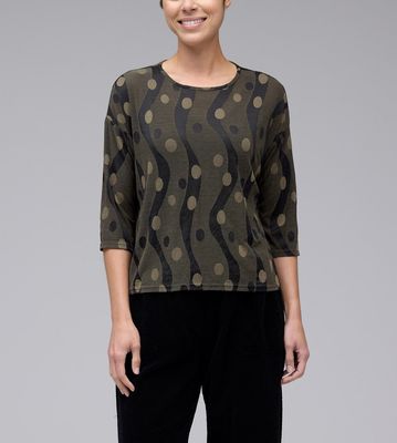 Jacquard Swing Tee