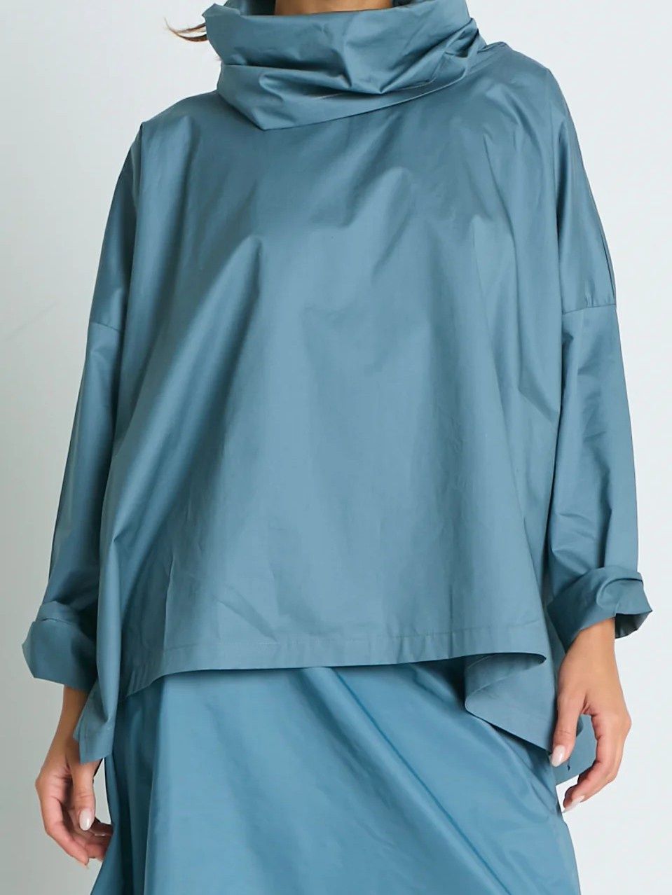 Cotton Cowl Shirt