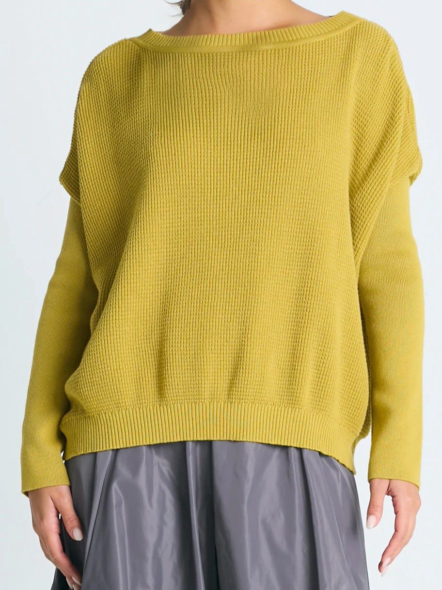 Waffle Crew Sweater (multiple colors)