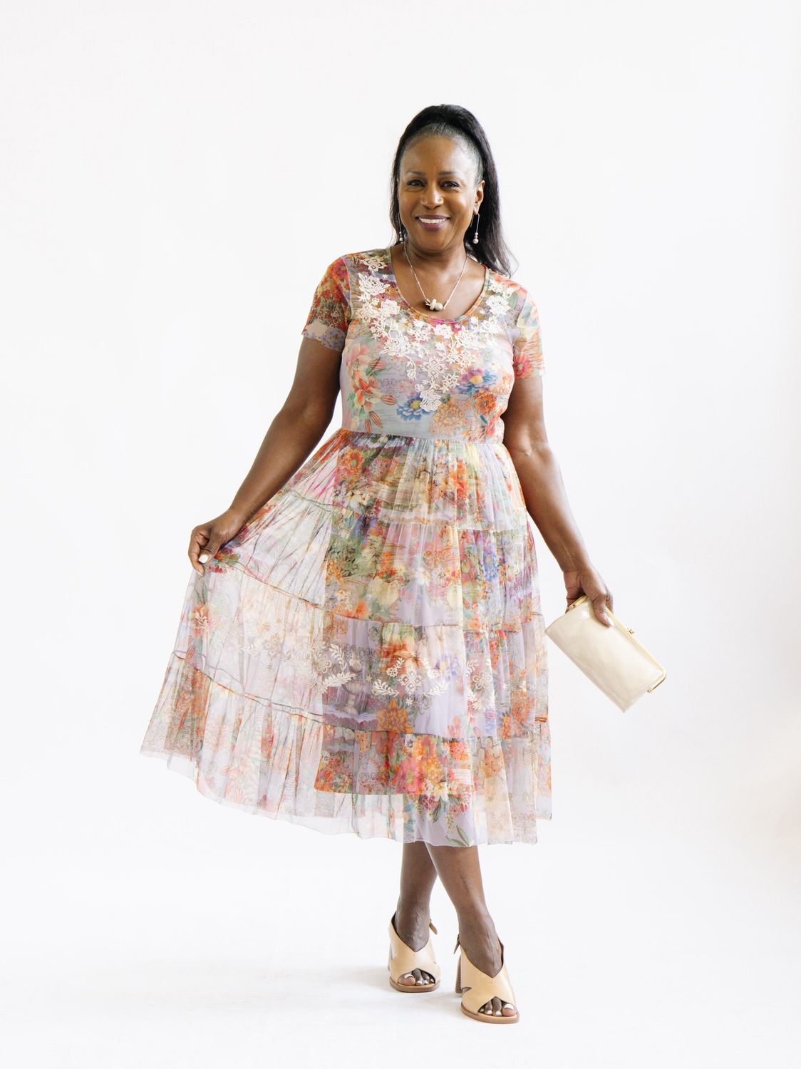 Yasmine Mesh Dress