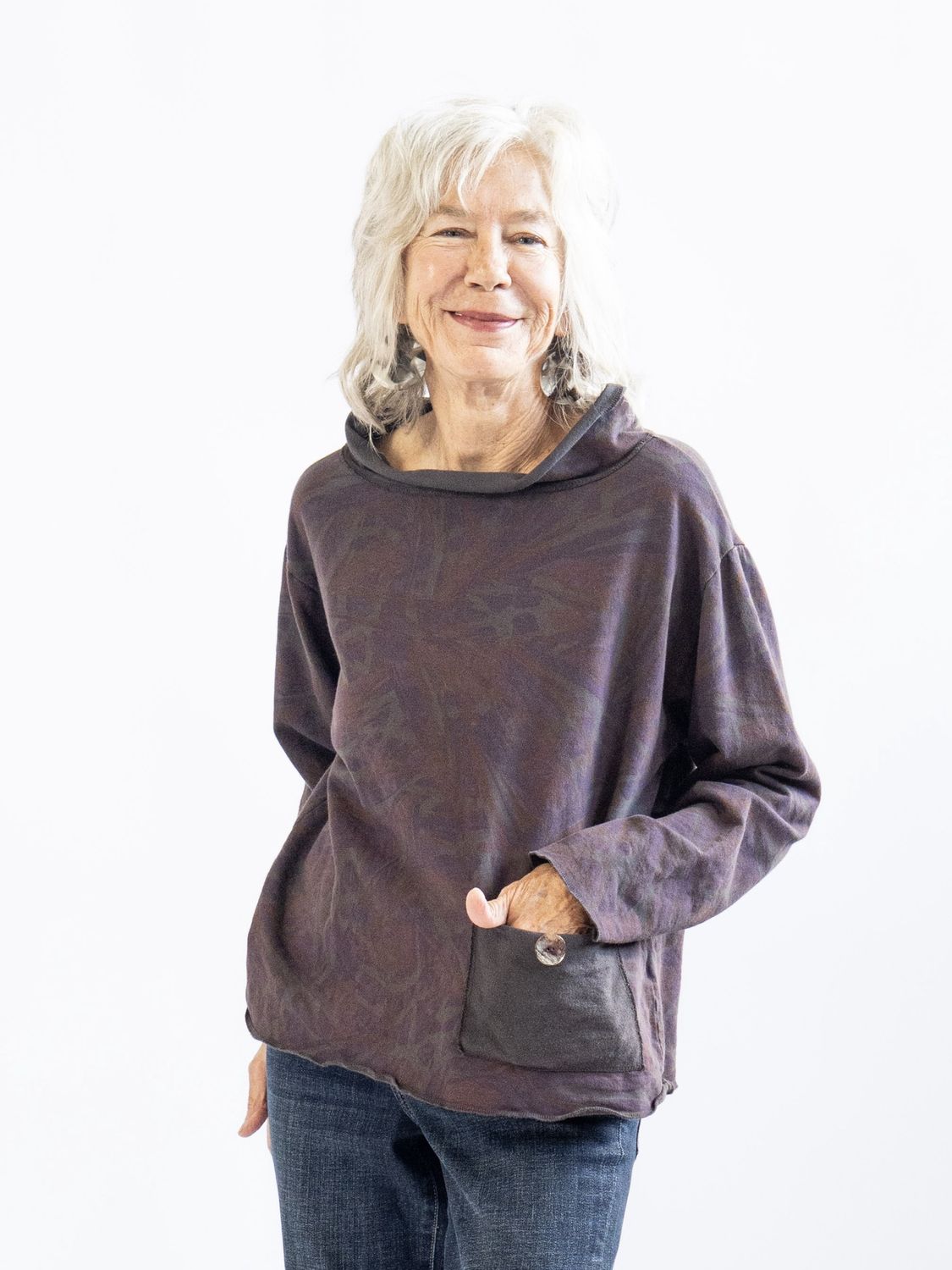Mock Neck Yoga Top