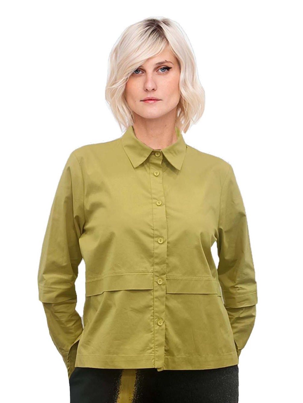 Button-Up Blouse