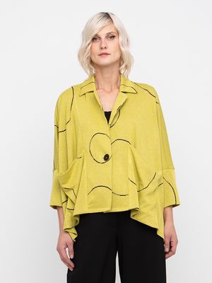 Swirl Button Jacket