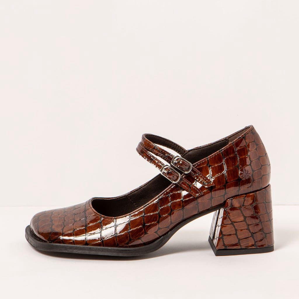 Verona Heel, Color: Cuero, Size: 36 (5-5.5)