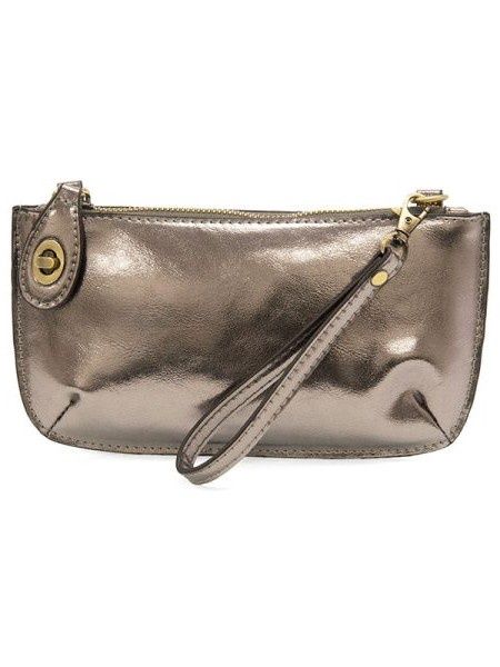 Metallic Mini Crossbody Clutch (multiple colors)