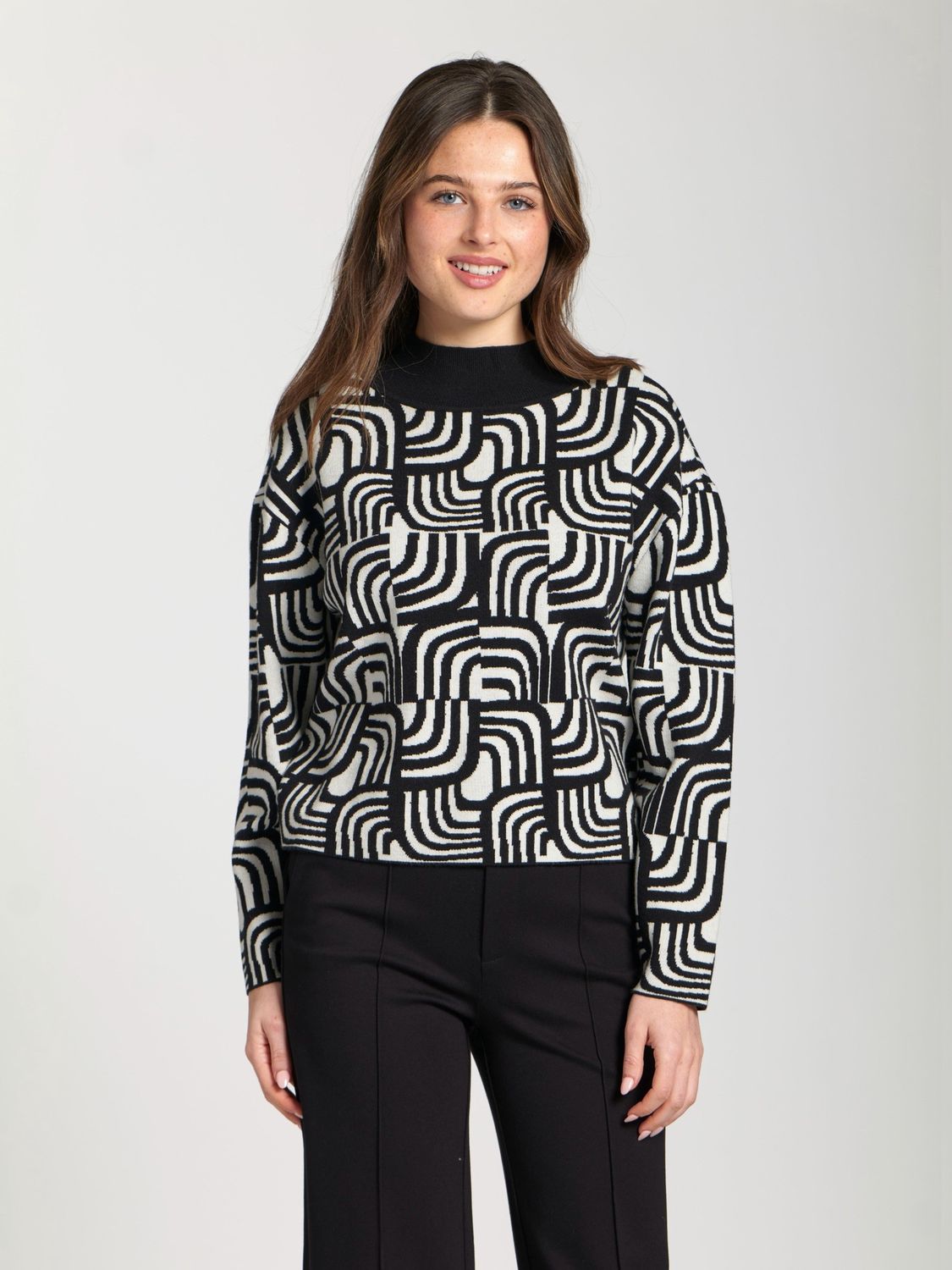 Puzzle Pullover Sweater
