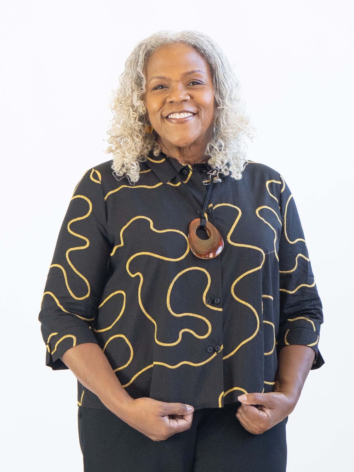 Betts Swirl Twin Button Down