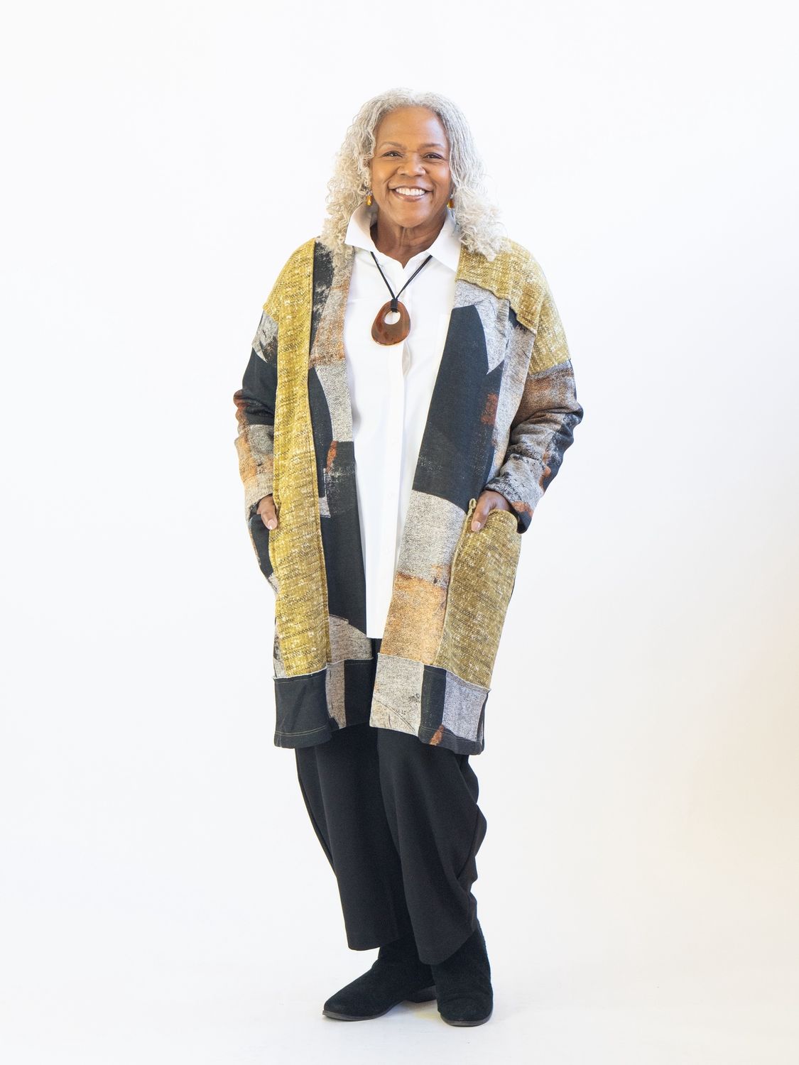 Pollen Wisteria Jacket, Color: Canyon, Size: S