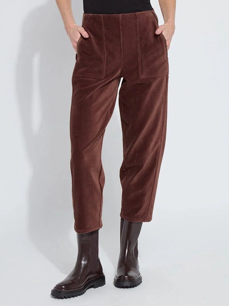Tatum Cord Crop Barrel Trousers