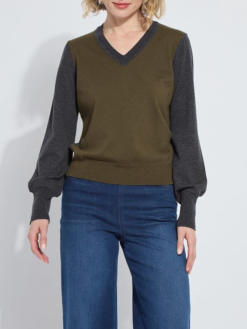 Corinne Merino V-Neck