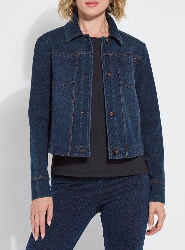 Classic Crop Denim Jacket