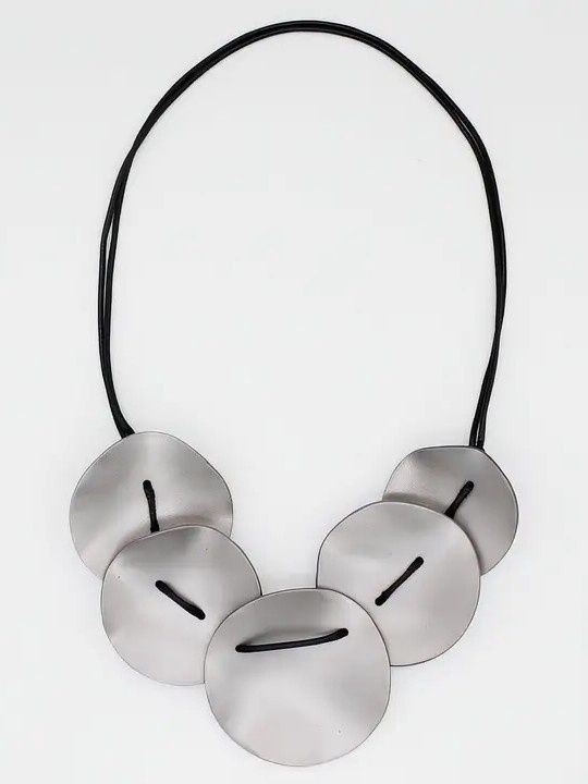 Antique Silver Drift Necklace