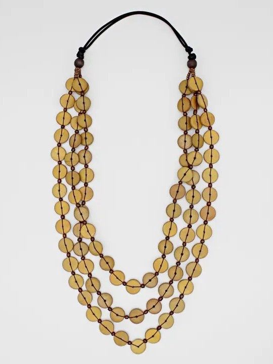 Jacey Triple Strand Necklace