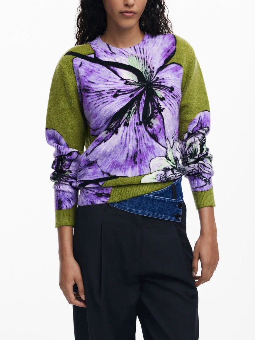 Lacroix Floral Sweater