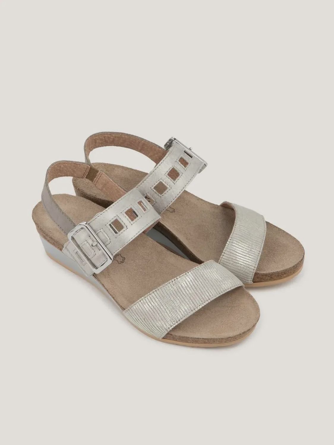 Dynasty Sandal (multiple colors), Color: Platinum/Quartz Metallic, Size: 36 (5-5.5)