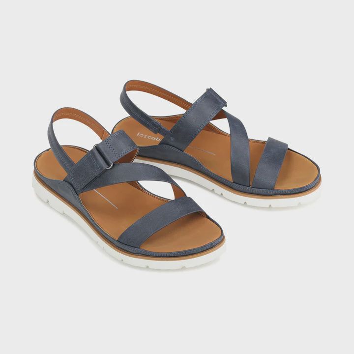 Ashli Sandal, Color: Navy, Size: 36 (5-5.5)