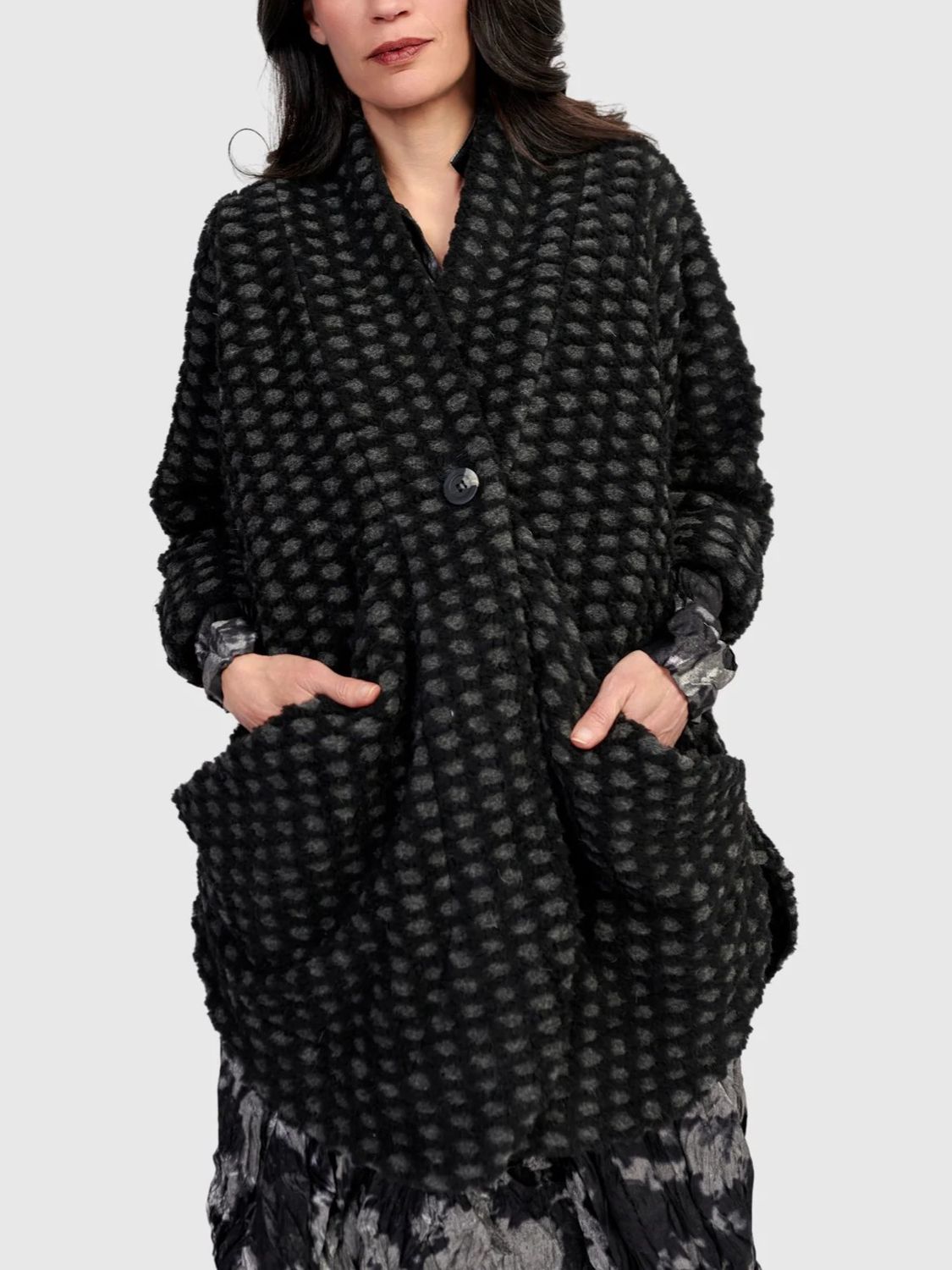 Cocoon Dot Jacket