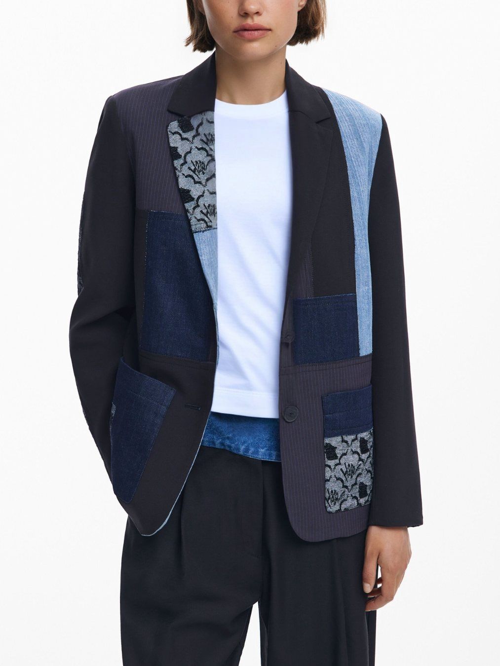 Patchwork Blazer