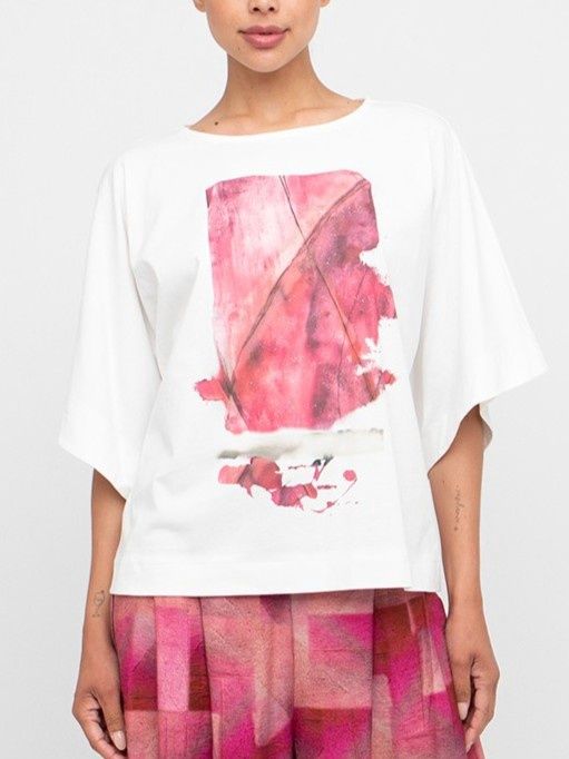Abstract Splatter Tee
