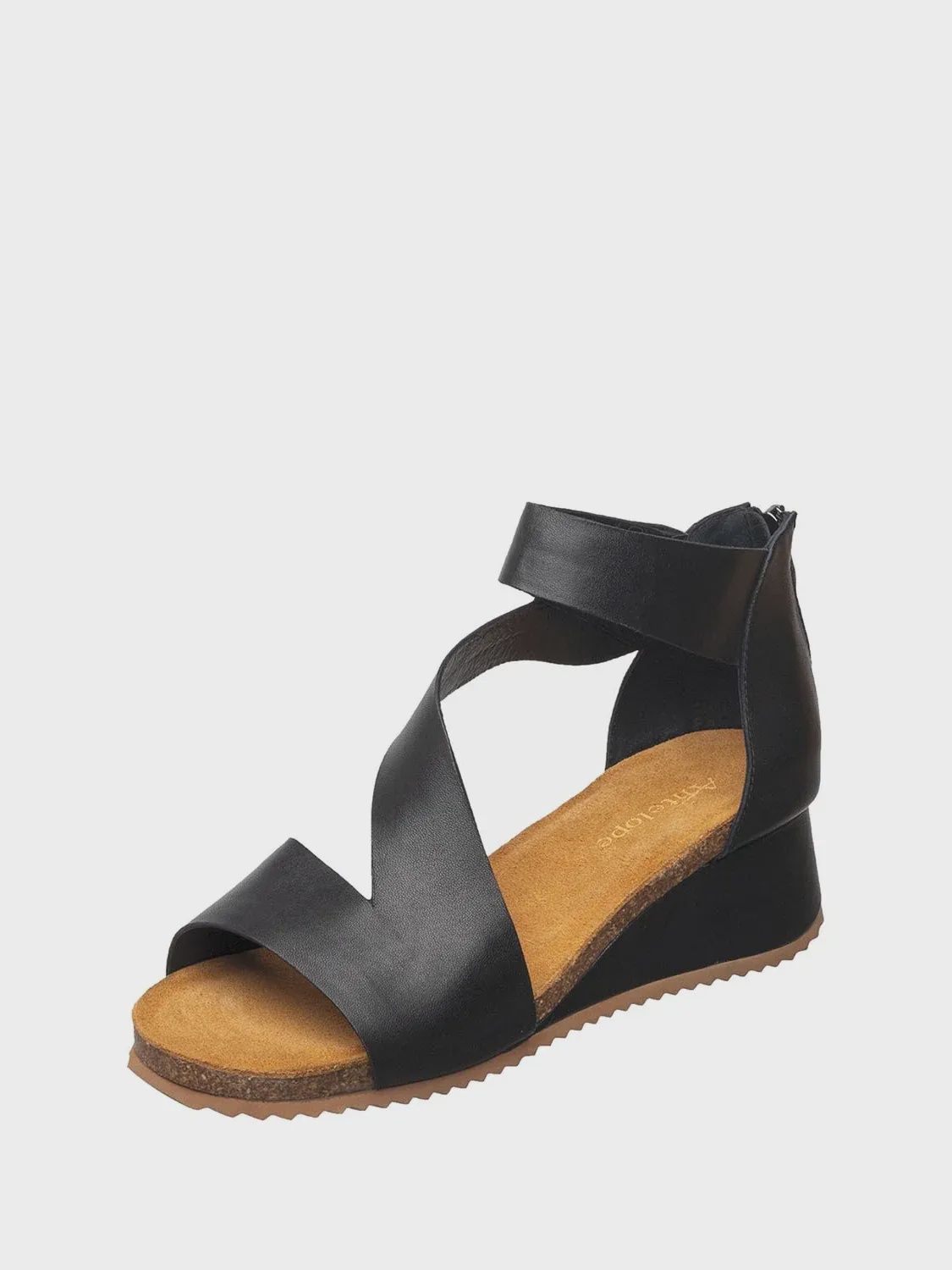 Davi Flex Sandal (multiple colors), Color: Black, Size: 37 (6-6.5)