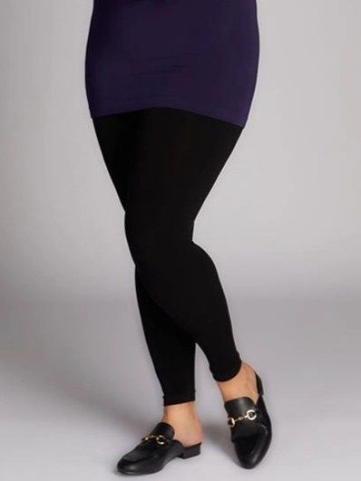 High Waist Bamboo Legging (Plus Size)