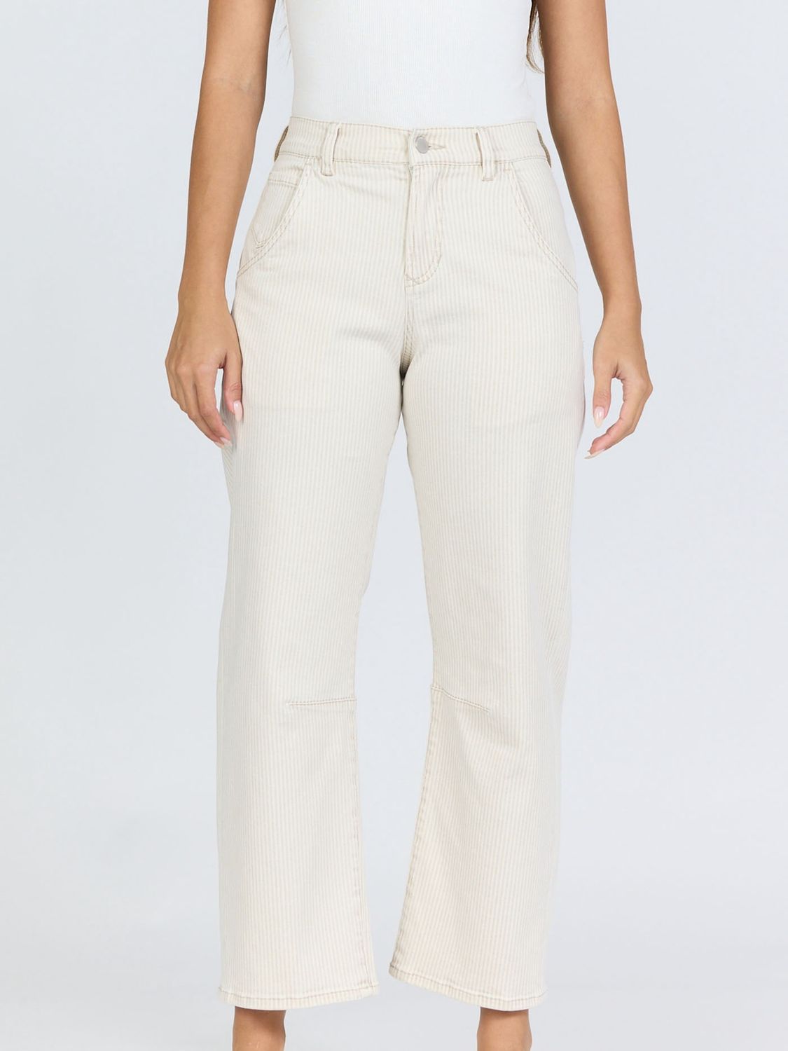 Lasso Striped Denim